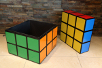 Rubik's Cube Seat/Storage/Table